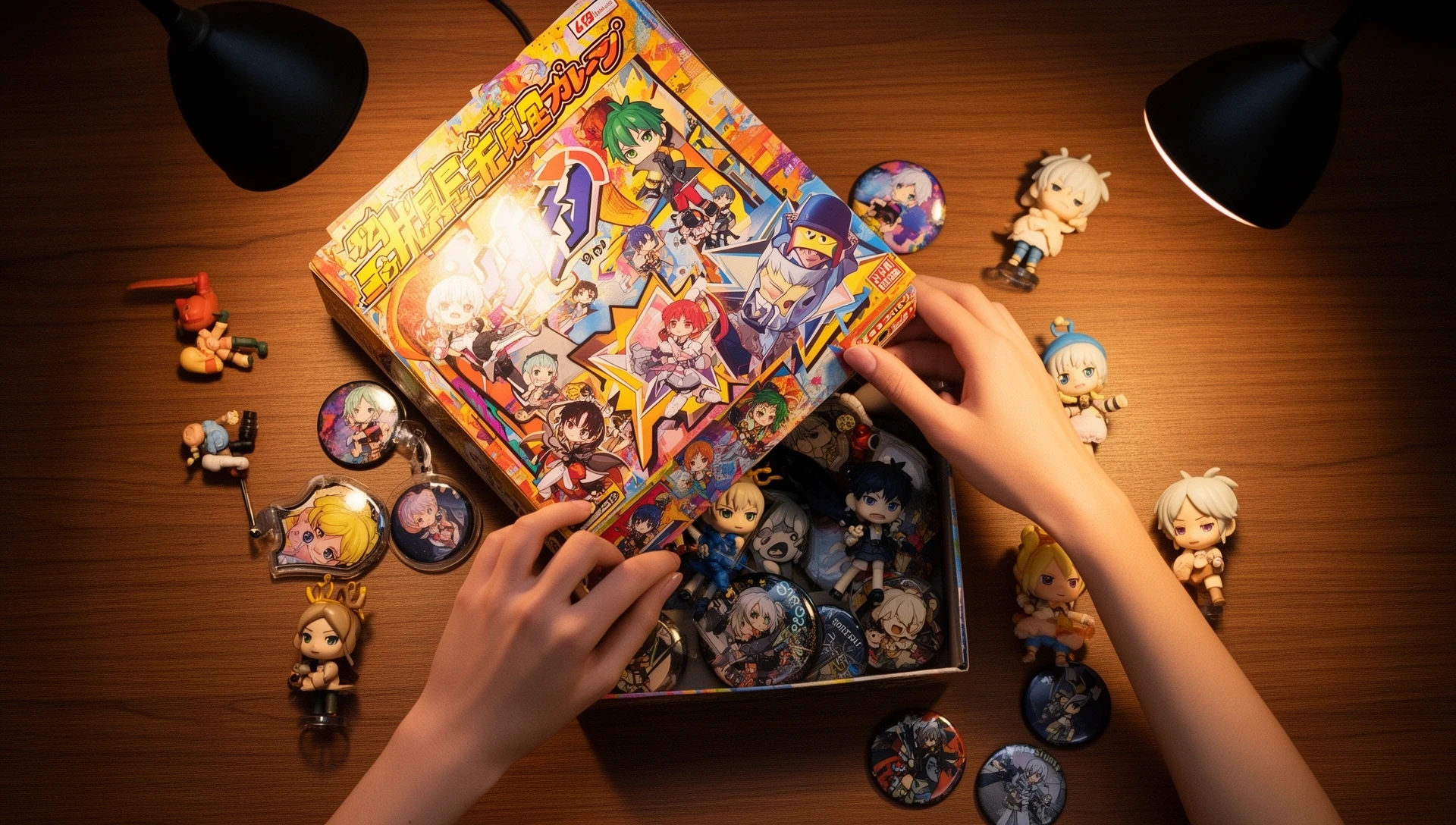 ミステリーボックス開封